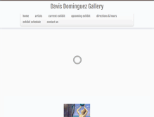 Tablet Screenshot of davisdominguez.com